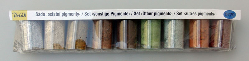 Polak Pigment powder, Ground Pigments