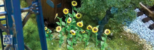 95523 HO Sunflowers, Sonnenblumen