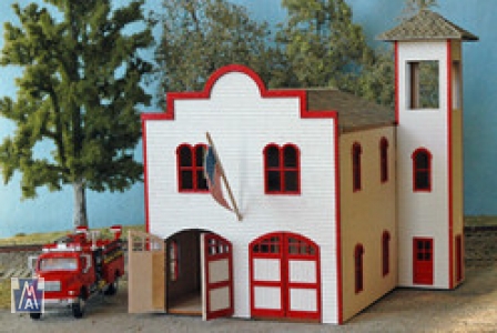 NE30023 Springfield Fire Station Kit