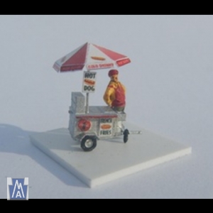 526 N Barts Hot Dog Cart Bausatz