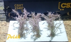 9385 Polak medium bushes pink bloomig,