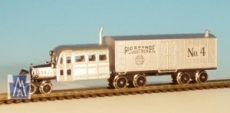 30087 RTR Nn3 R.G.S. Galloping Goose No.4 silver / R.G.S
