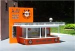 HO1 HO A&W Root Beer Stand Bausatz