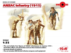 35685  ANZAC Infantry 1915 in 1:35 [3315685], Bausatz