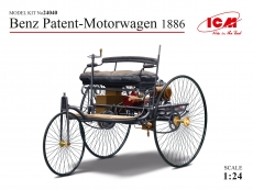 24040 Benz Patent-Motorwagen 1886, Bausatz, 1:24