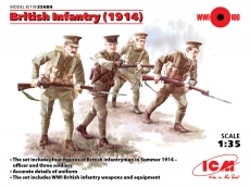 3315684, ICM: British Infantry 1914 in 1:35, 3315684, Bausatz