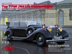 3315533 / 35533 ICM: Typ 770K(W150) Tourenwagen WWII German Leaders Car in 1:35, 35533, Bausatz
