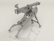 3315710 / 35710 German MG08 Machine Gun, Bausatz