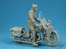 6465168 / 35168 U.S.Millitary Policeman with Motorcycle, Bausatz