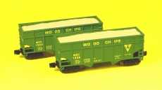FT 2407 Maine Central Rib 33 2-Bay Woodchip Hoppers