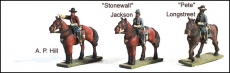 ACW55 Confederate Commanders #2 (A.P. Hill, Stonewall Jackson, Longstreet), Bausatz