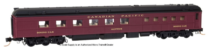 Micro Trains 160 00 080 N Scale Canadian Pacific Passenger Car Road #1853 