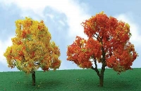 92219  N Autumn Deciduous, herbstliche Laubbäume (4)