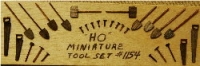 1154 HO Kit Tool Set