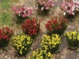 95642 Detachable - Red, Pink, Yellow Flower Bushes