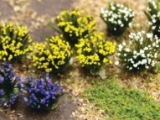95643 Detachable - Purple, Blue, White Flower Bushes