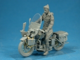 6465168 / 35168 U.S.Millitary Policeman with Motorcycle, Bausatz