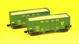 FT2407 Maine Central Rib 33 2-Bay Woodchip Hoppers