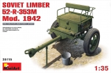 35115 / 6465115 SOVIET LIMBER 52-R-353M Mod. 1942, 1:35, Bausatz, Munitionsanhänger