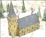 TMB67 European Church, Kit, 1:285